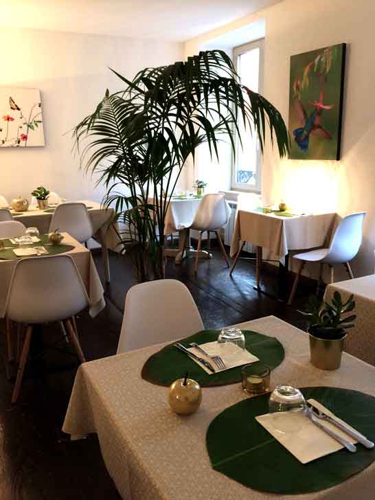 Salle étage - Restaurant vegan et bio à Mulhouse - AU PARADIS VEGAN